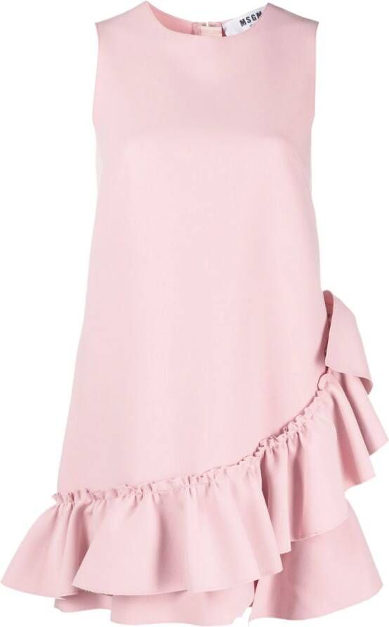 MSGM Mouwloze midi-jurk Roze