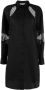 MSGM Mini-blousejurk Zwart - Thumbnail 1