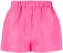 MSGM Shorts met elastische tailleband Roze - Thumbnail 1