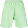 MSGM Shorts met geborduurd logo Groen - Thumbnail 1