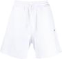 MSGM Shorts met logoprint Wit - Thumbnail 1