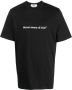 MSGM T-shirt met tekst Zwart - Thumbnail 1