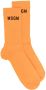 MSGM Sokken met intarsia logo Oranje - Thumbnail 1