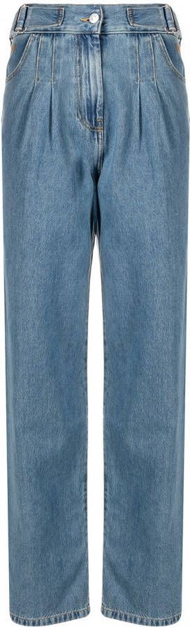 MSGM Straight jeans Blauw