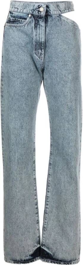 MSGM Straight jeans Blauw
