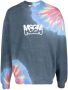 MSGM Sweater met logoprint Blauw - Thumbnail 1