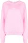 MSGM Sweater met logoprint Roze - Thumbnail 1