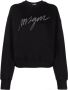 MSGM Sweater verfraaid met stras Zwart - Thumbnail 1