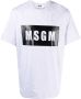 MSGM T-shirt met logoprint Grijs - Thumbnail 1