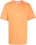 MSGM T-shirt met logoprint Oranje - Thumbnail 1