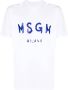 MSGM T-shirt met logoprint Wit - Thumbnail 1