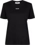 MSGM T-shirt met logoprint Zwart - Thumbnail 1