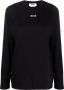 MSGM T-shirt met logoprint Zwart - Thumbnail 1