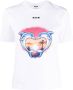 MSGM T-shirt met print Wit - Thumbnail 1