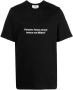 MSGM Katoenen T-shirt met tekst Zwart - Thumbnail 1