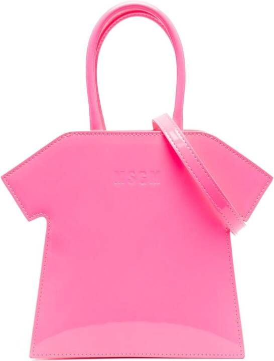 MSGM T-shirtvormige shopper Roze