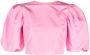 MSGM Top met pofmouwen Roze - Thumbnail 1