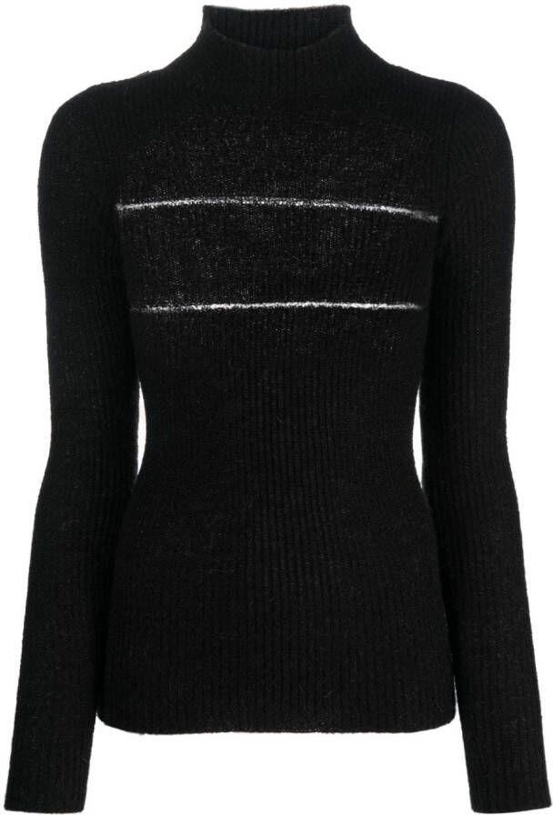 MSGM Gebreide top Zwart
