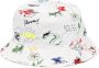 MSGM Vissershoed met print Wit - Thumbnail 1