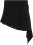 Mugler Asymmetrische mini-rok Zwart - Thumbnail 1