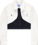 Mugler Denim jack Wit - Thumbnail 1