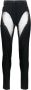 Mugler Flared broek Zwart - Thumbnail 1