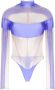 Mugler Body met vlakken Beige - Thumbnail 1