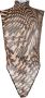 Mugler Mesh body Zwart - Thumbnail 1