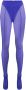 Mugler Panty met mesh vlakken Blauw - Thumbnail 1