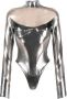 Mugler Metallic body Zwart - Thumbnail 1