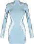 Mugler Jurk met vlakken Blauw - Thumbnail 1