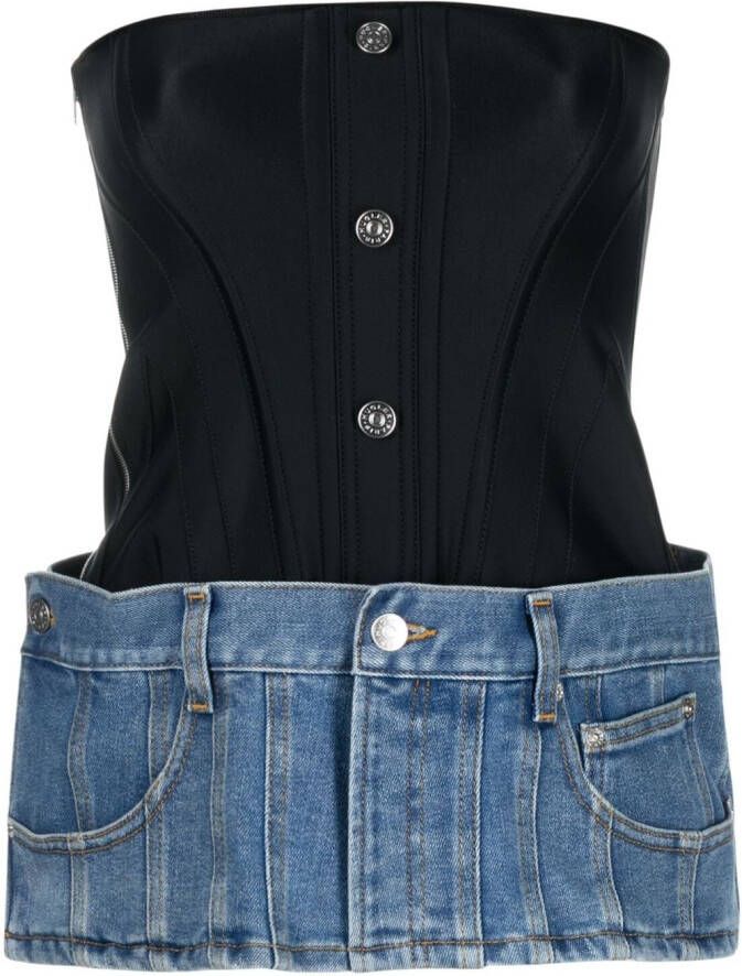 Mugler Korset rok Zwart