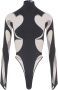 Mugler Body met lange mouwen Zwart - Thumbnail 1