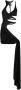 Mugler Gedrapeerde jurk Zwart - Thumbnail 1