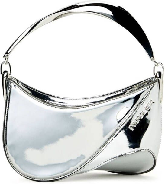 Mugler Spiral Curve 01 shopper Zilver