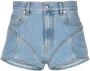 Mugler Denim shorts Blauw - Thumbnail 1