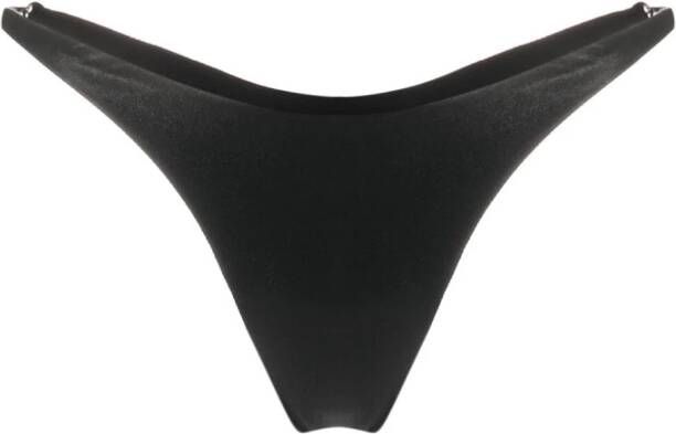 Mugler Bikinislip met print Zwart