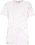 Mugler T-shirt met sterprint Beige - Thumbnail 1