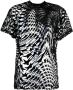 Mugler T-shirt met sterprint Zwart - Thumbnail 1