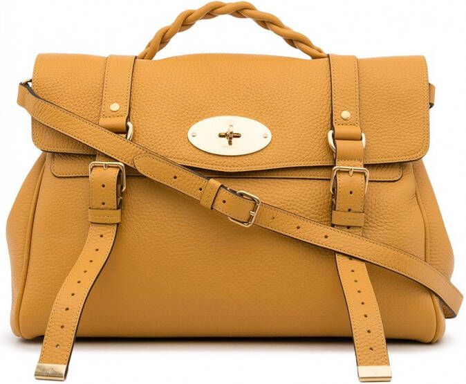 Mulberry Alexa oversized shopper Geel