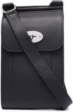 Mulberry Anthony leren crossbodytas Zwart