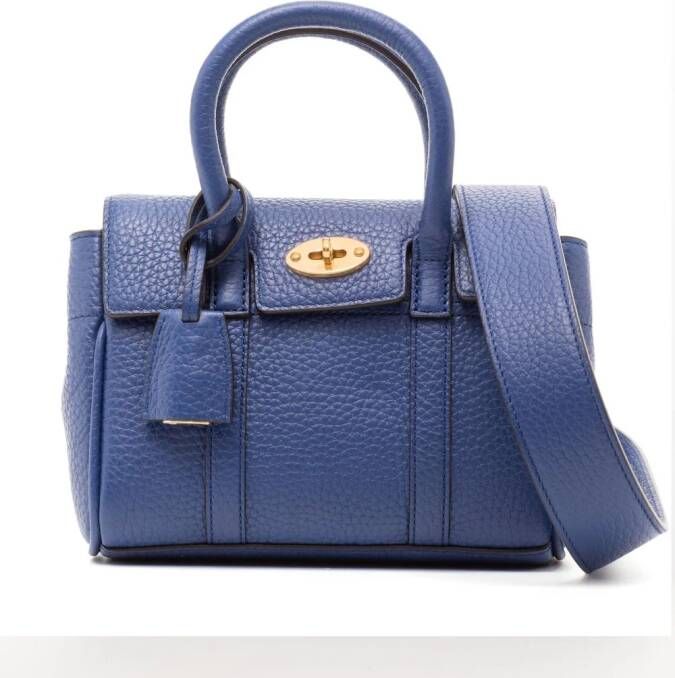Mulberry Bayswater kleine shopper Blauw