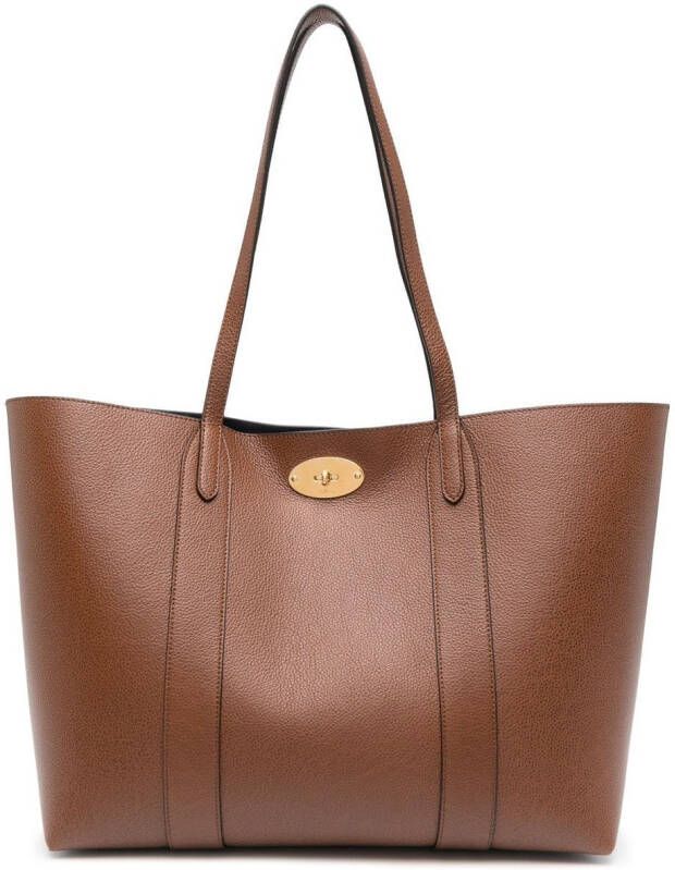 Mulberry Leren shopper Bruin