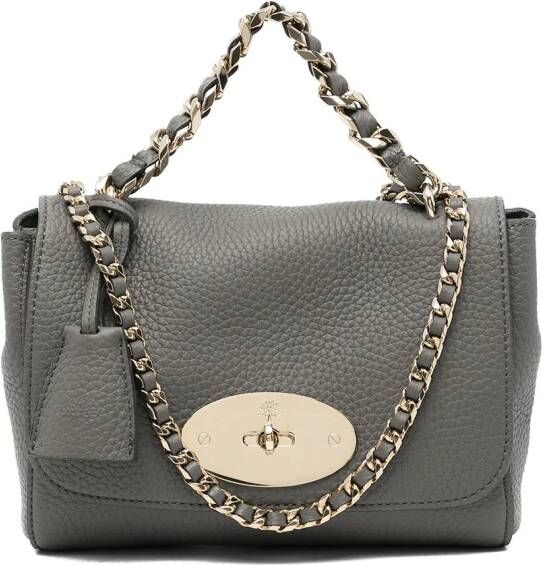 Mulberry Lily leren shopper Grijs