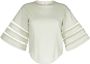 Muller Of Yoshiokubo T-shirt met uitgesneden mouwen Groen - Thumbnail 1