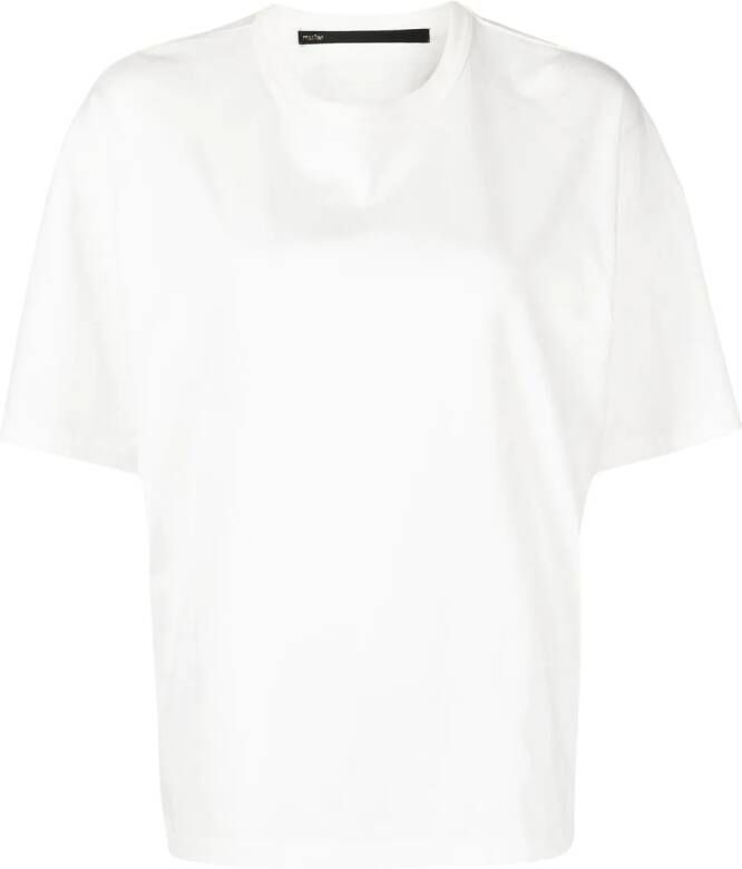 Muller Of Yoshiokubo T-shirt met verlaagde schouders Wit