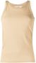 Muller Of Yoshiokubo Tanktop met ruches Bruin - Thumbnail 1