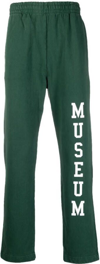 Museum Of Peace & Quiet Trainingsbroek met logoprint Groen