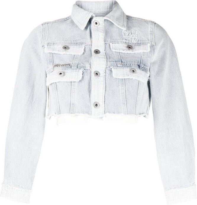 Musium Div. Cropped jack Blauw