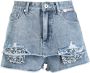 Musium Div. Denim shorts Blauw - Thumbnail 1